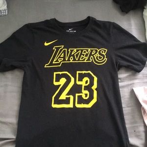 Nike Lebron James lakers tee